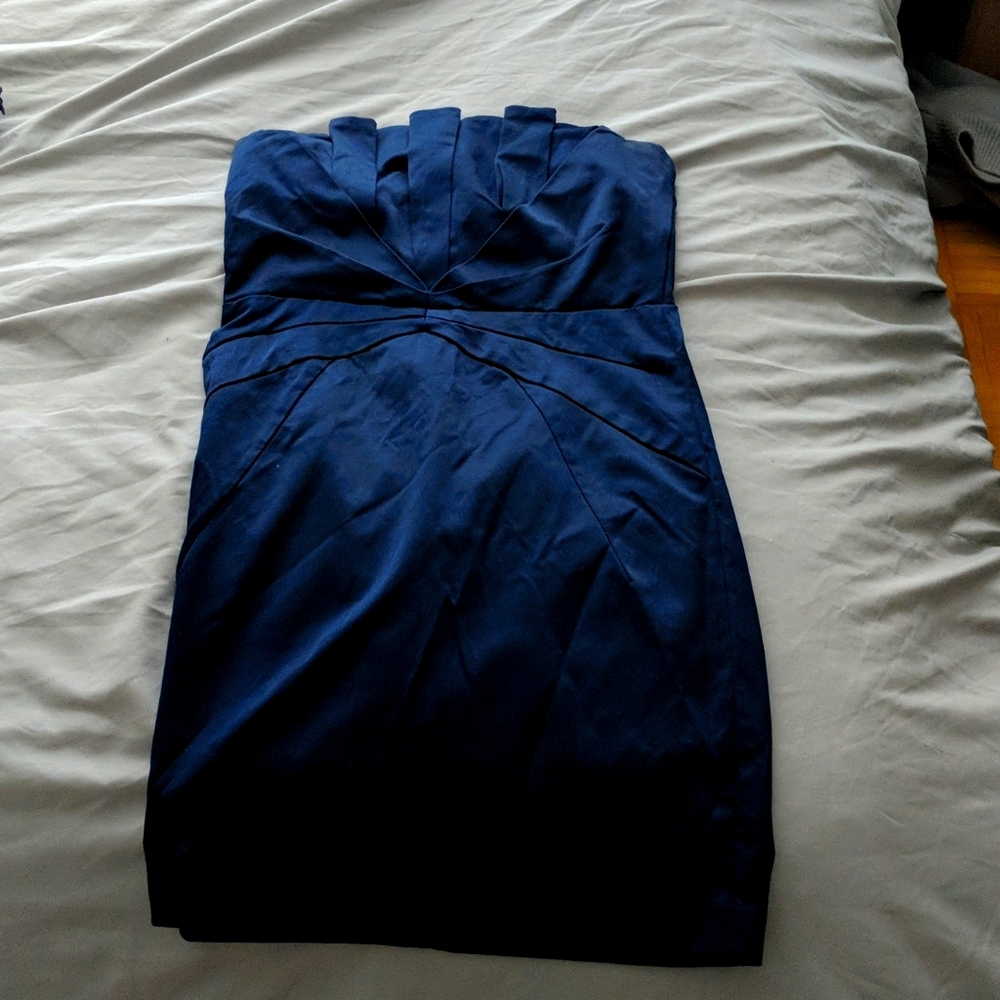 Blue dress